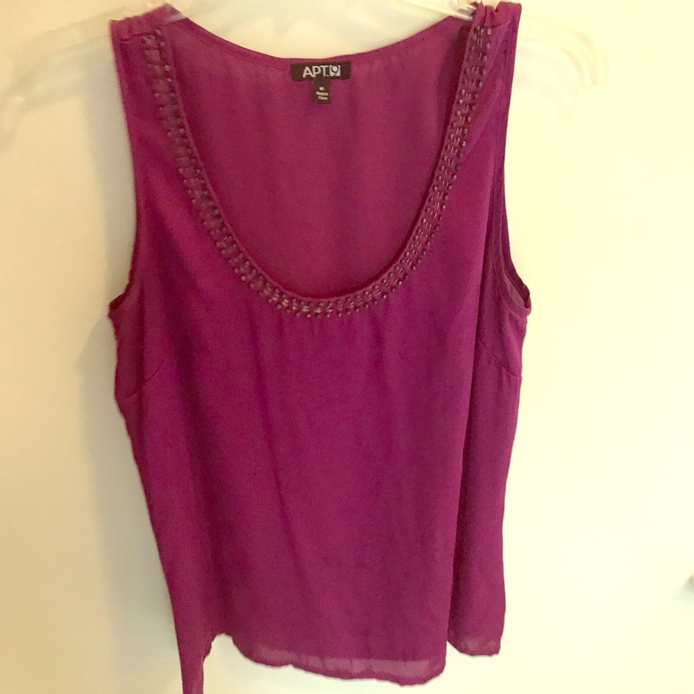 Apt. 9 Magenta Top